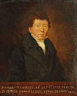 Pierre Morel-Danheel, geschilderd portret, schilder onbekend, privébezit