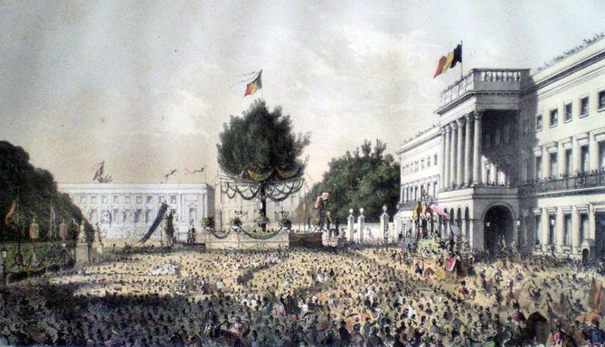 Fêtes du XXVème anniversaire de l'indépendance - 1856