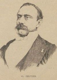 Portrait de Peltzer Auguste