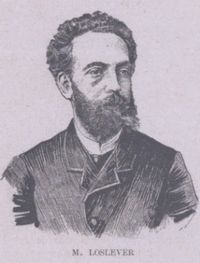 Portrait de Loslever Auguste