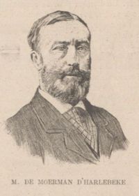 Portrait de de Moerman d'Harlebeke Léon