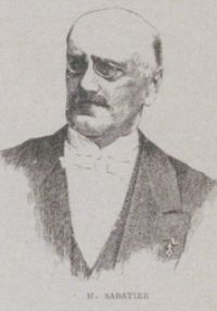 Portrait de Sabatier Gustave
