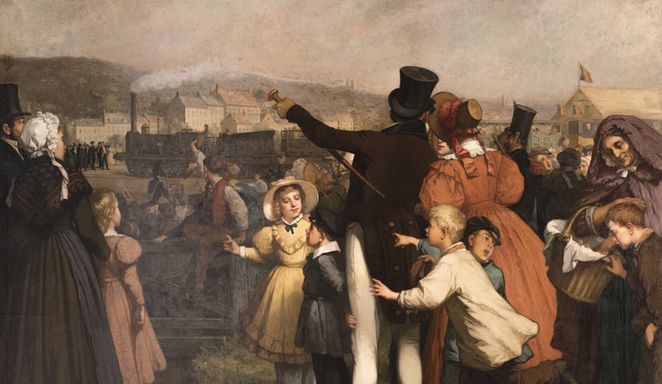 Inauguration de la ligne Bruxelles-Malines - 1835